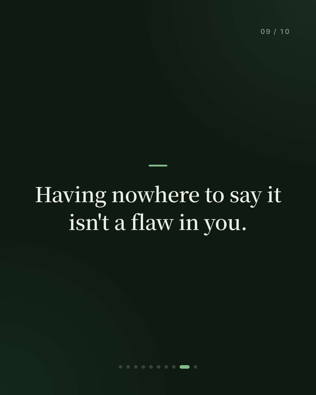Ever opened up about something hard and felt lonelier afterward?