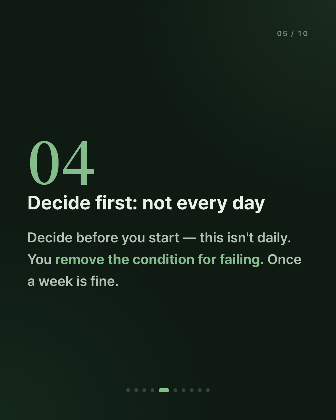 The real reason a diary dies after three days