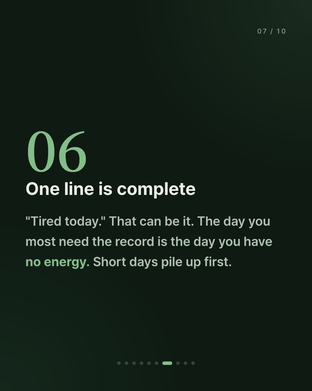 The real reason a diary dies after three days