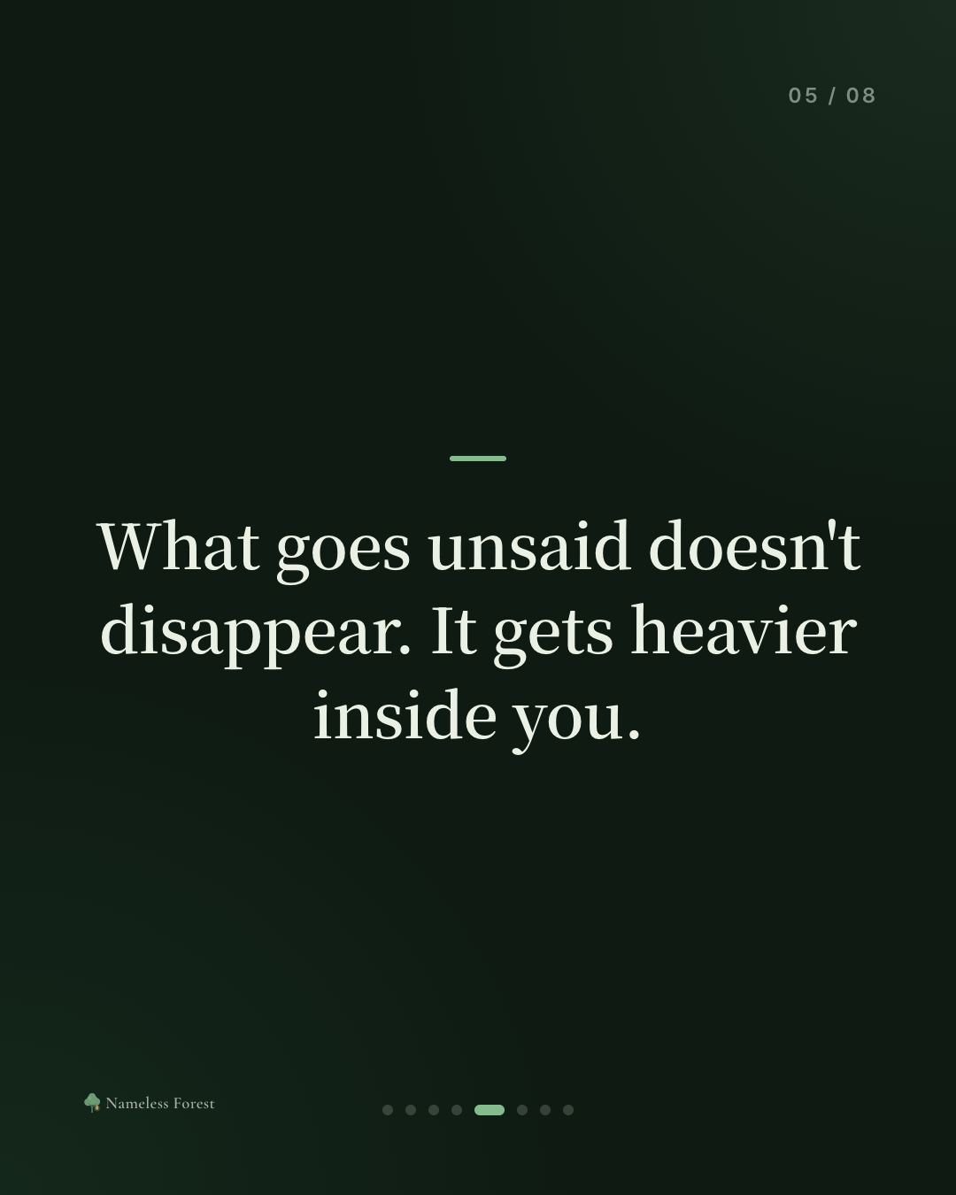 There's One Thing You Can't Tell Anyone