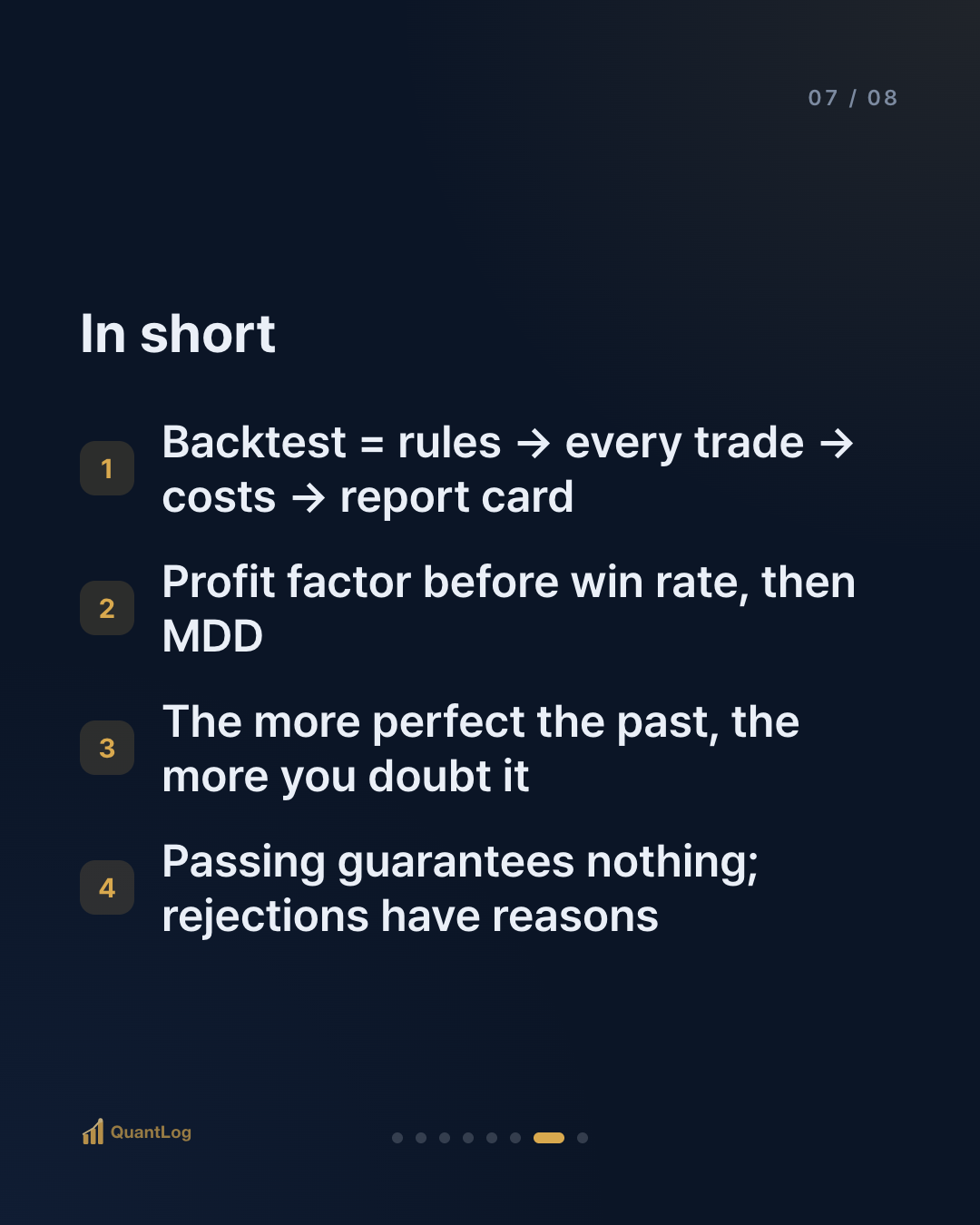 What Is a Backtest? Testing a Strategy on the Past, Before You Fund It