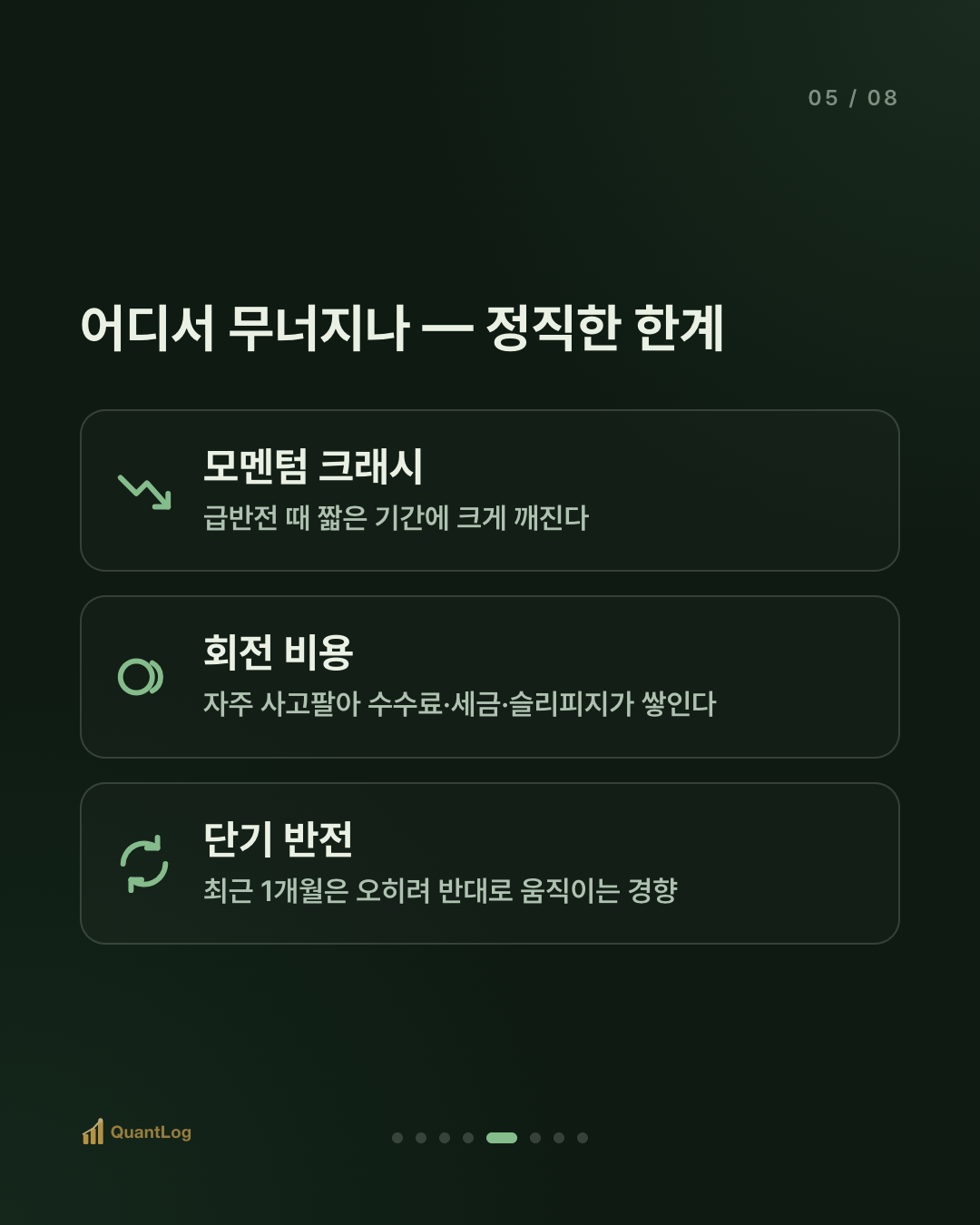 모멘텀 전략이란 — "오르는 주식이 더 오른다"의 근거