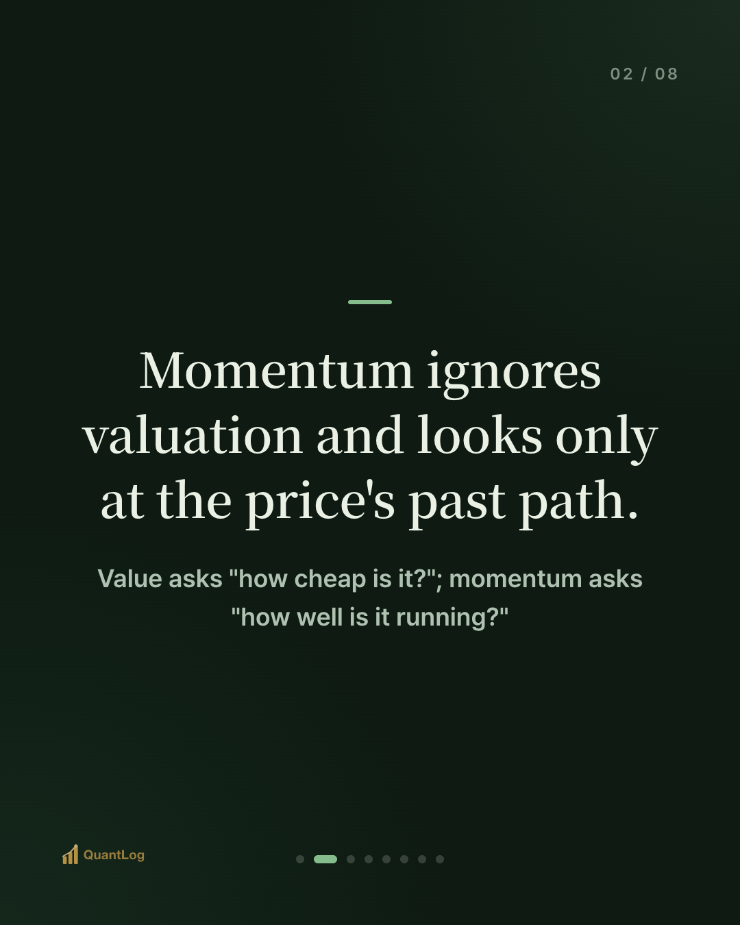 What Is Momentum? — The Case for "Winners Keep Winning"