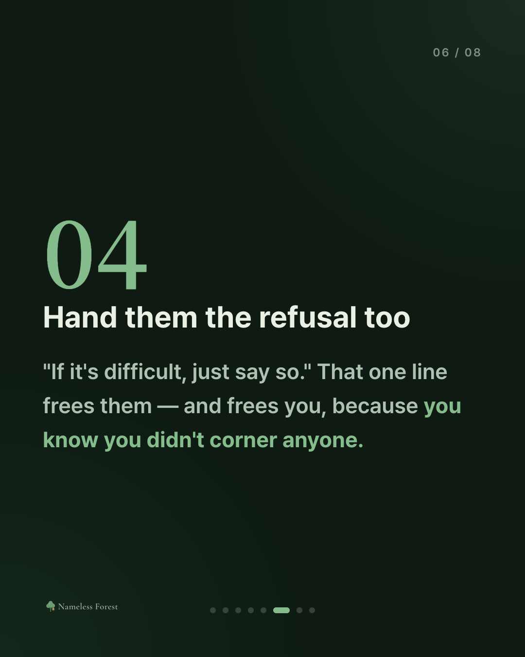 The Person Who Can't Ask for Help