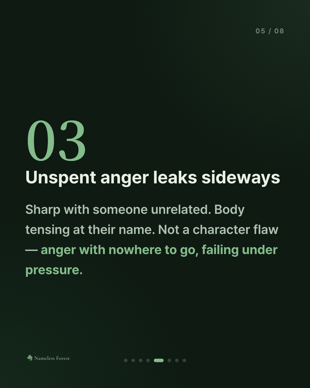 When You're Angry at Yourself for Not Getting Angry