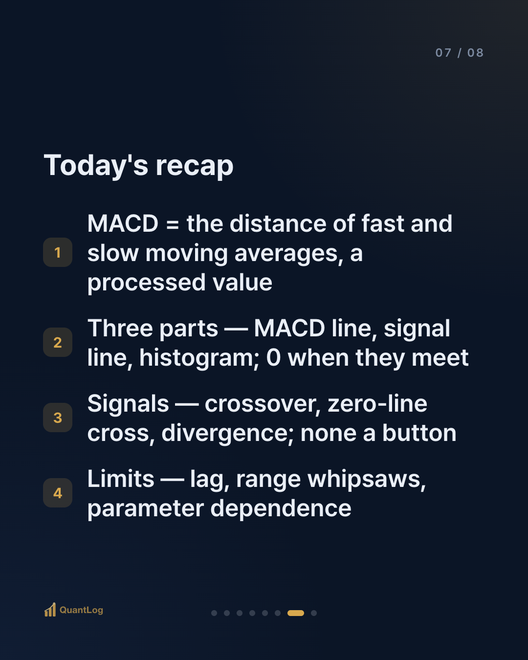 What Is MACD? — The Moment Two Lines Meet