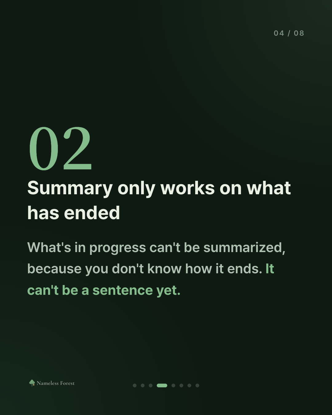 When "How Have You Been" Is Hard to Answer