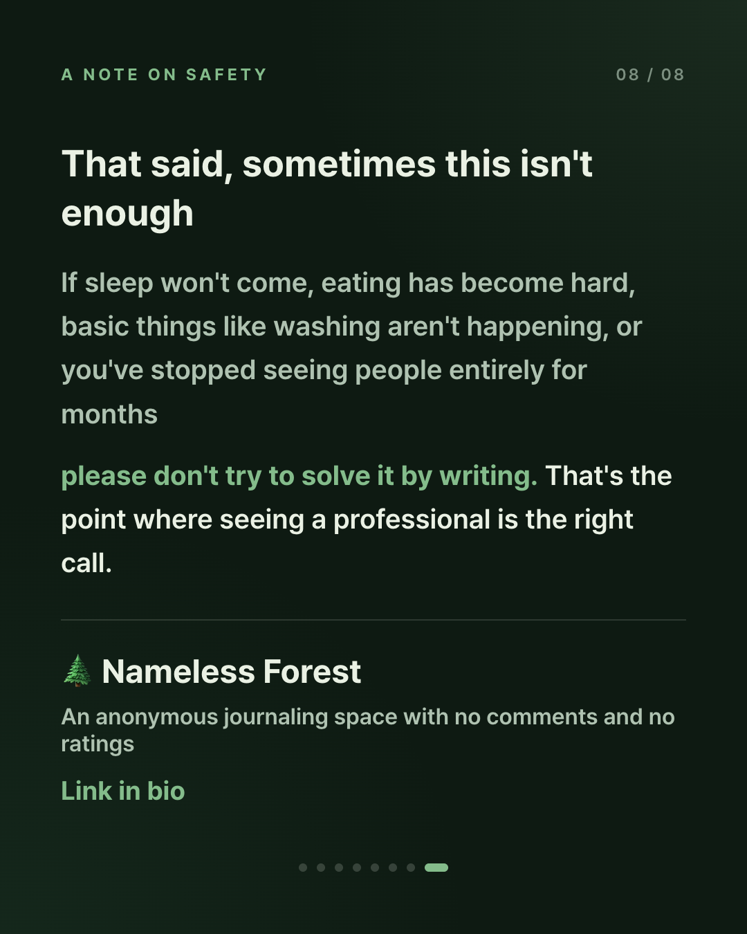 When "How Have You Been" Is Hard to Answer