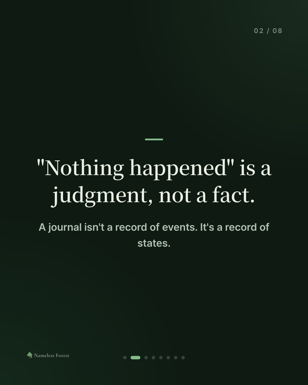 Nothing Happened Today — So What Do I Write?