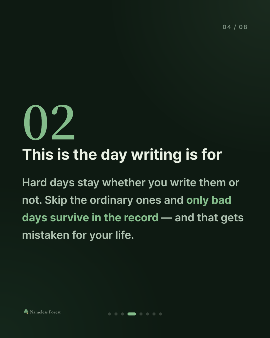 Nothing Happened Today — So What Do I Write?