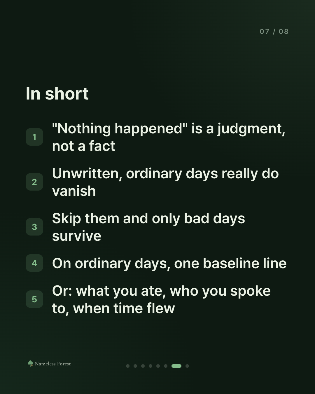 Nothing Happened Today — So What Do I Write?