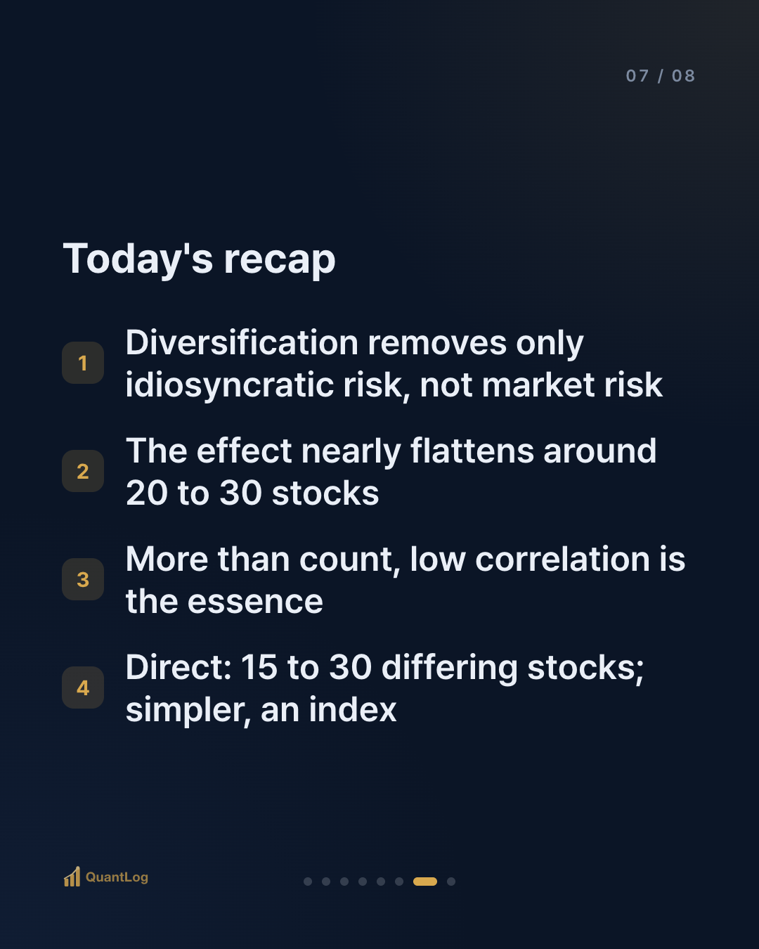 How Many Stocks Make Diversification Work? — The Real Number of Baskets