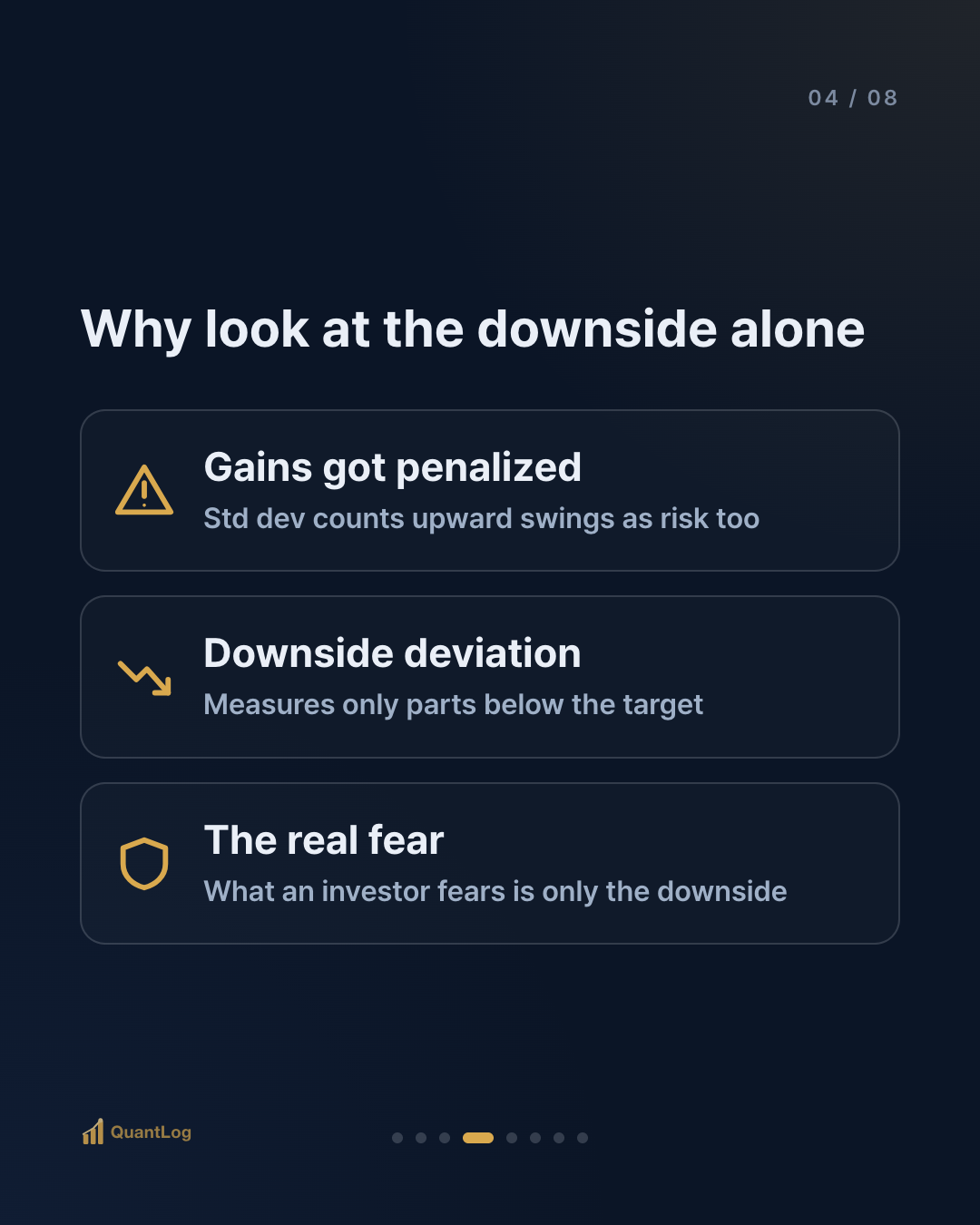 What Is the Sortino Ratio? — Why It Looks at the Downside Alone