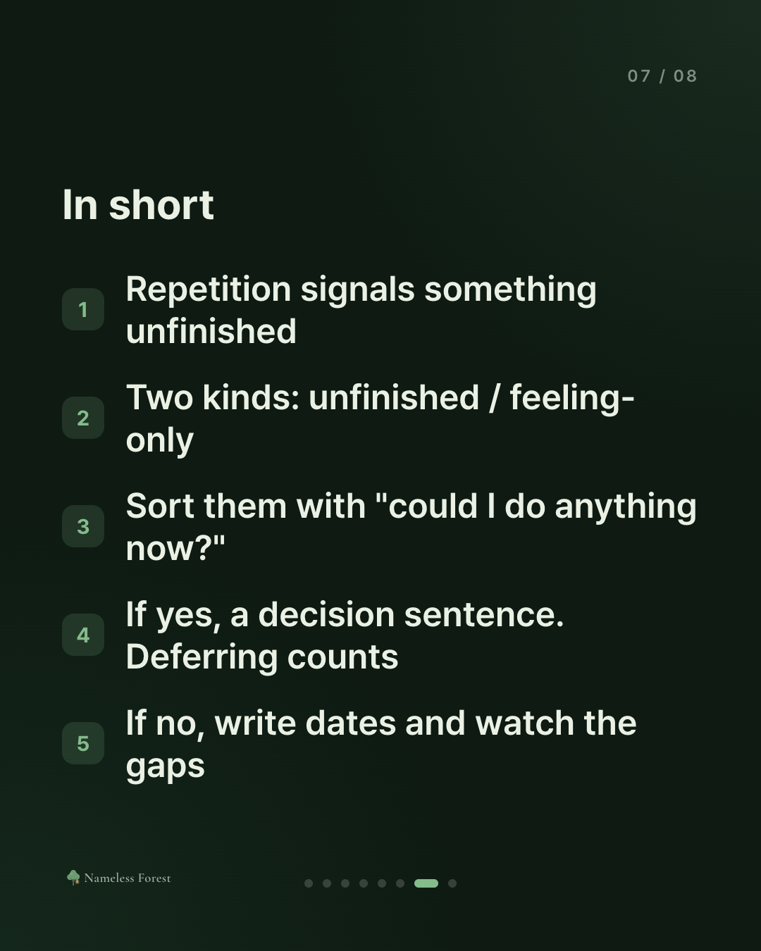 When You Keep Writing the Same Thing