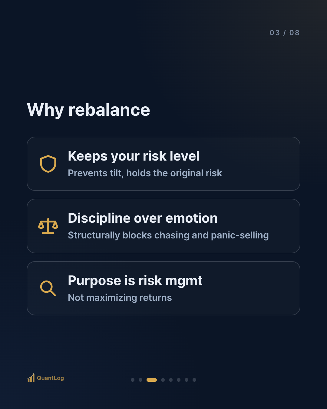What Is Rebalancing? — When Do You Re-Align?